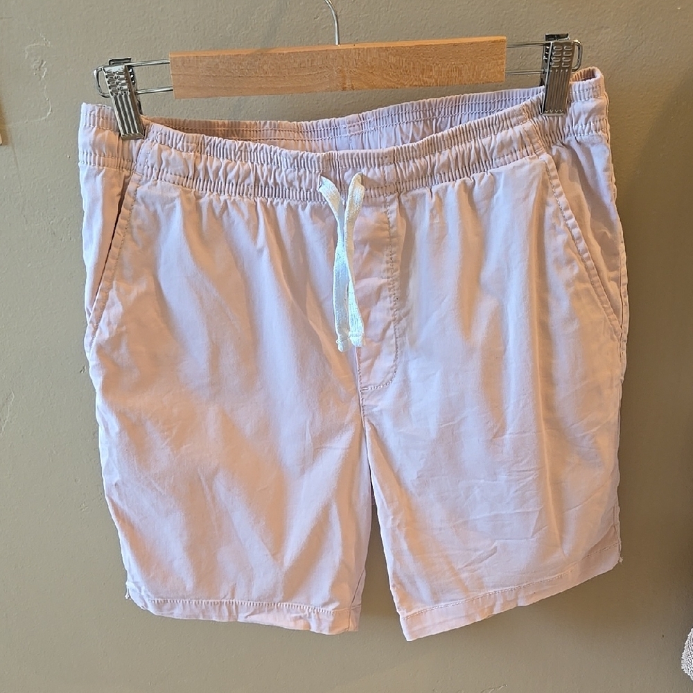 Men's Light Pink Casual Shorts